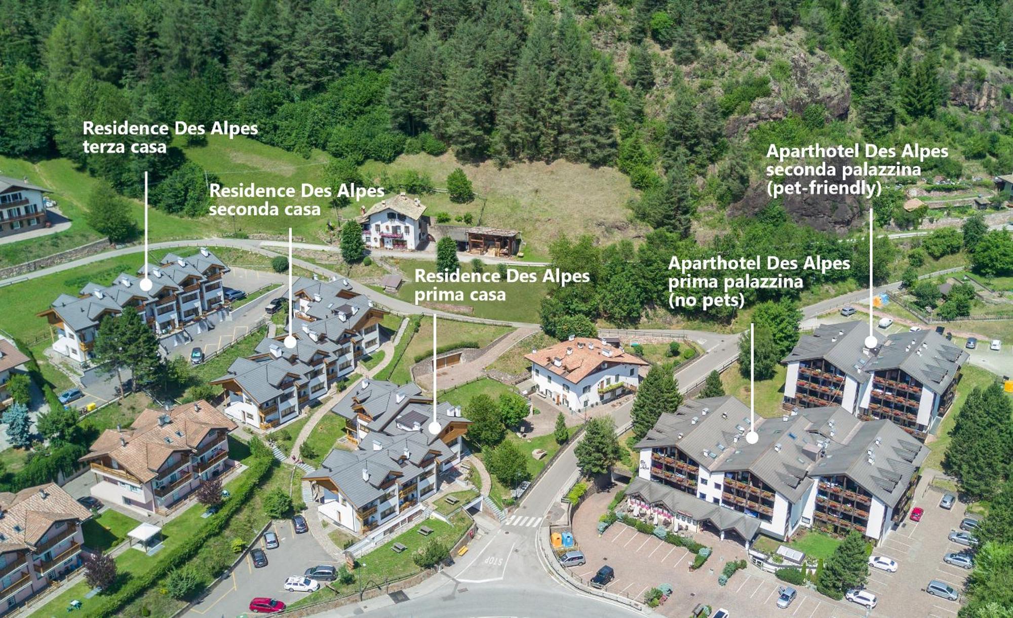 Residence Des Alpes Cavalese Exterior foto